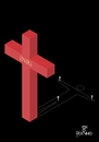 Cartoon: Victim (small) by Tonho tagged inri,vicrim,jesus,christ,cross