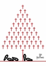 Cartoon: X-MASsacre II (small) by Tonho tagged xmas,massacre,death