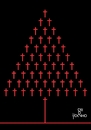 Cartoon: X-MASsacre (small) by Tonho tagged massacre,xmas,carnage