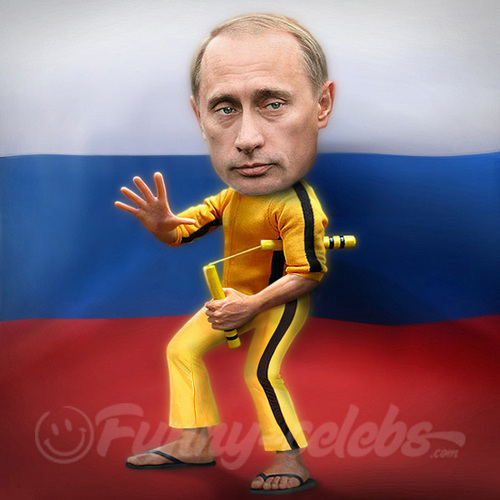 Vladimir Putin By funny-celebs | Politics Cartoon | TOONPOOL