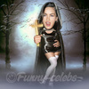 Cartoon: Megan Fox (small) by funny-celebs tagged celebrities tv actors