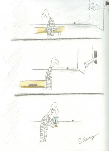 Cartoon: 69 (medium) by aytrshnby tagged jail
