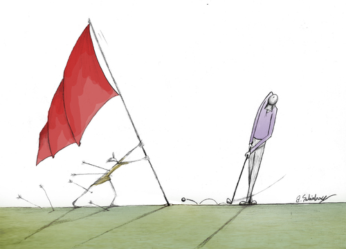 Cartoon: flag (medium) by aytrshnby tagged flag