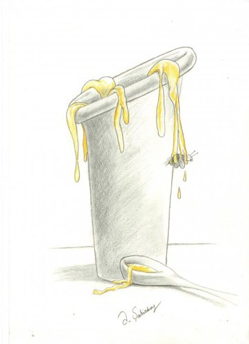 Cartoon: hmm (medium) by aytrshnby tagged bal