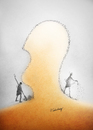 Cartoon: vicious circle (small) by aytrshnby tagged vicious,circle