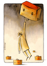 Cartoon: departures (small) by Pecchia tagged pecchia,humor,cartoon