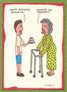 Cartoon: Where s My Orgasm? (small) by TIMMERS tagged grandma orgasm birthday