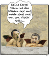 Cartoon: Engelsgeduld (small) by Simpleton tagged raffael,raphael,cherubim,demokratieverdrossenheit,demokratiemüdigkeit,wahlmüdigkeit,nichtwähler,diktatur,nazis,neonazis