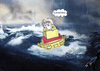 Cartoon: Regentief Noah (small) by Simpleton tagged noah,sintflut