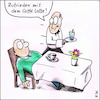 Cartoon: Cafe Latte (small) by Storch tagged cafe,caffe,kaffee,latte,kellner,ober,mann,sex