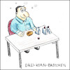 Cartoon: Gesundes Frühstück (small) by Storch tagged alkohol,schnapps,flachmann,gluten