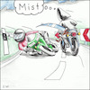 Cartoon: Kawasaki Ninja (small) by Storch tagged motorrad,knieschleifen,heizen,tod,sense,kurve