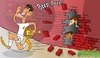 Cartoon: Bale sppeds past Barcelona with (small) by emir cartoons tagged bale,barcelona,trophy,el,classico