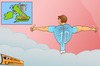 Cartoon: Come on baby! (small) by emir cartoons tagged everton,manchester,city,edin,dzeko,emir,cartoons,football