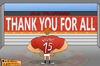 Cartoon: THANK YOU FOR ALL (small) by emir cartoons tagged manchetser,united,nemanja,vidic,emir,cartoons,football,caricature