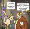 Cartoon: Folterkeller (small) by schuppi tagged folterkeller,analyse,analysemethode,foltern,gefangener,analyst,ritter,burg,mittelalter,finanzen,wirtschaft,geld,kette