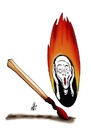 Cartoon: no title (small) by Nikola Otas tagged fire