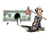 Cartoon: no title (small) by Nikola Otas tagged dolar