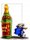 Cartoon: without words (small) by Nikola Otas tagged drink