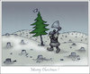 Cartoon: Merry Christmas! (small) by hopsy tagged happy christmas pine wood forest hopsy temesi