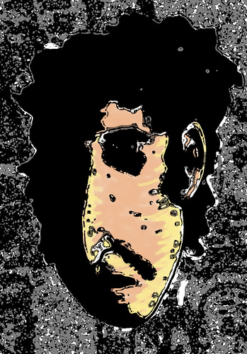 Cartoon: robert carpenter (medium) by earldonsax tagged bob,dylan,robert,zimmerman