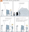 Cartoon: Alterspyramide (small) by Anjo tagged alter,pyramide,alterspyramide,rentner,roboter,arbeit