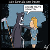 Cartoon: Die Erotik des Todes (small) by Anjo tagged erotik,tod,sex,mädchen