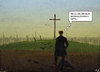 Cartoon: Klimagipfel (small) by Anjo tagged gipfel,klima,doha,weltklimagipfel,erderwärmung,grad,klimakonferenz,caspar,david,friedrich