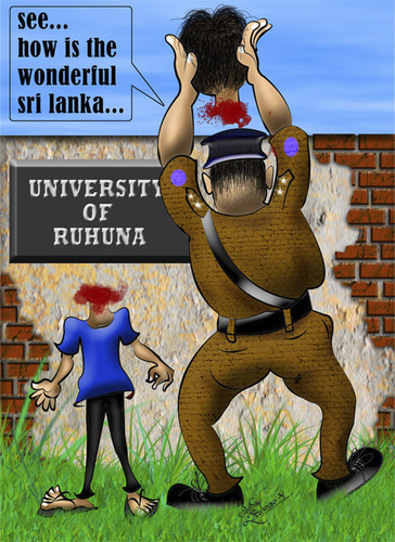 Cartoon: Police Jokes (medium) by indika dissanayake tagged police,jokes