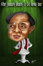 Cartoon: yasushi akashi (small) by indika dissanayake tagged yasushi,akashi