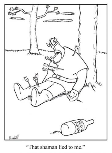 Cartoon: ... (medium) by creative jones tagged shaman