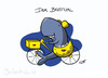 Cartoon: Der Briefwal (small) by Belzebub tagged briefwal,briefwahl,wortwitz,wahl,wal,brief