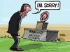 Cartoon: Hacked to death (small) by Satish Acharya tagged hackgate,murdoch,tabloid,hacking