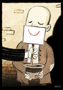 Cartoon: solidarity (small) by Giacomo tagged solidarity,poverty,crisis,smile,giacomo,cardelli,jack,lombrio