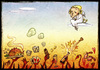 Cartoon: Vices (small) by Giacomo tagged angel,devil,paradise,hell,vices,envy,boredom,giacomo,cardelli,lombrio,jack