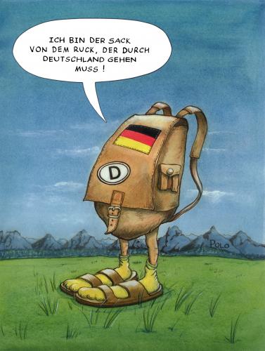 Deutschland Rucksack