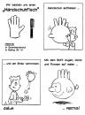 Cartoon: Hobbythek ... (small) by gallion tagged gallion,hobbythek,handschuhfisch,comic,menschen,hobby