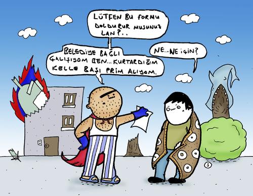 Cartoon: Sürer (medium) by Musluk tagged sürer