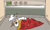 Cartoon: Pizza Dream (small) by Musluk tagged pizzapitch