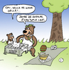 Cartoon: Yogi in Turkey (small) by Musluk tagged yogi