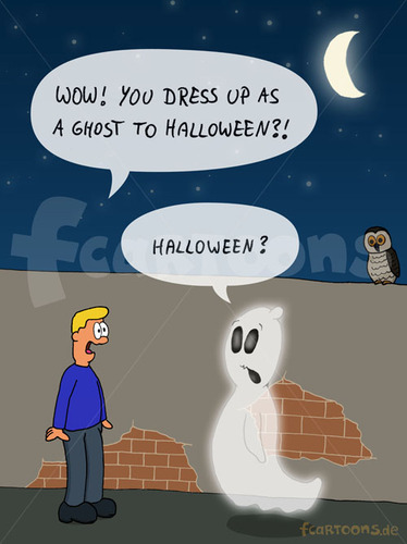 Halloween By Frank Zimmermann | Media & Culture Cartoon | TOONPOOL