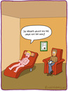 Cartoon: beim Psychiater (small) by Frank Zimmermann tagged psychiater,sexpuppe,gummipuppe