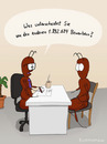 Cartoon: Bewerbungsgespräch (small) by Frank Zimmermann tagged bewerbungsgespräch ameise bewerbung büro ant boss cartoon coffee job office chef kaffee