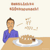 Cartoon: Geburtstag (small) by Frank Zimmermann tagged geburtstag herzlichen glückwunsch zum torte kuchen junge kind essen oops