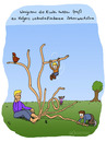 Cartoon: Holger (small) by Frank Zimmermann tagged holger,vogel,cartoon,fcartoons,kind,kinder,spielen,baum,wiese