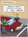 Cartoon: Parksünder (small) by Frank Zimmermann tagged parksünder,politesse,parkplatz,ticket