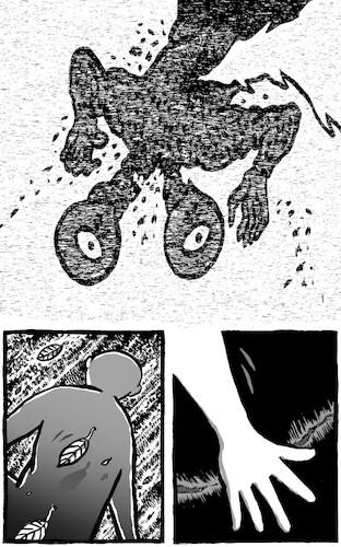 Cartoon: The Hunter Becomes The Hunted (medium) by sam seen tagged the,hunter,becomes,hunted