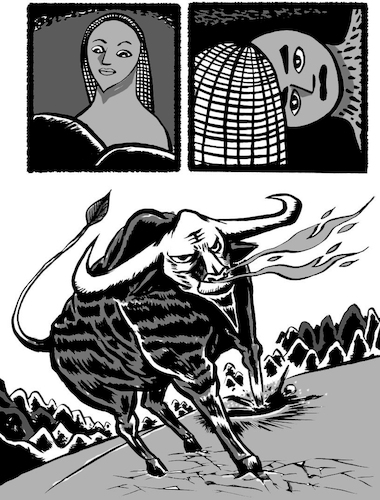 Cartoon: TheSilenceOfTheSirens P31-P40 (medium) by sam seen tagged the,silence,of,sirens