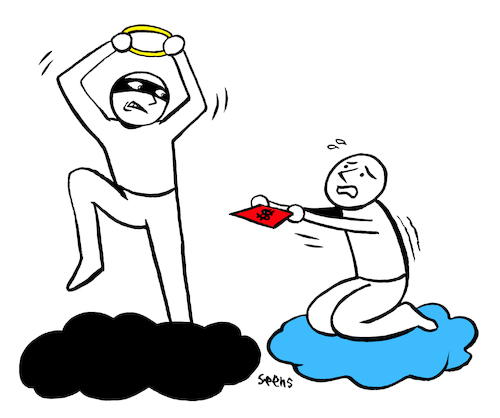 Cartoon: Untitled (medium) by sam seen tagged untitled