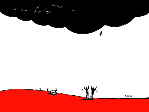 Cartoon: Water (medium) by sam seen tagged water